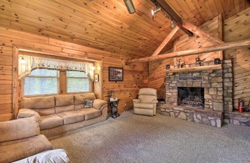 James Creek House | Deck w/Private Hot Tub: James Creek Cabin