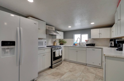 Magna Apartment | Deck + Yard: Pet-Friendly Apartment in Magna!