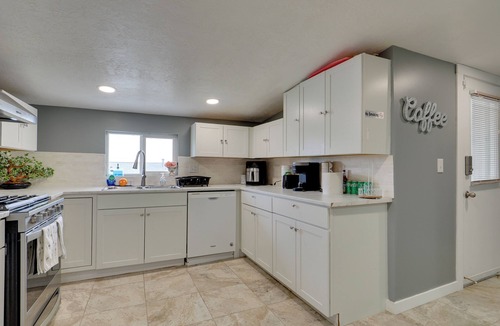 Magna Apartment | Deck + Yard: Pet-Friendly Apartment in Magna!