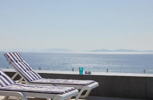 Saronida Apartment | Deep Blue Luxury Escape Heated Pool & Sea View
