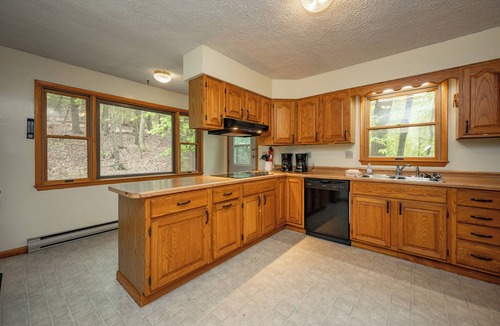 Swanton House | Deep Creek Dog Friendly Cabin w/Dock & Fireplace