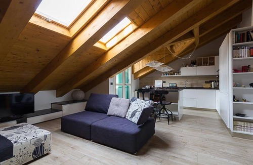 Santa Rita Apartment | DELICIOUS ATTIC IN LINGOTTO AREA