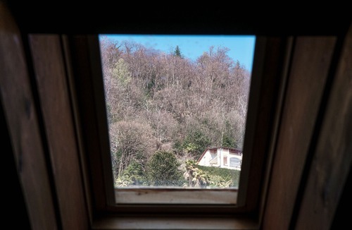 Morcote Apartment | Delightful loft overlooking hill and Santa Maria Church in Morcote (Salvia)