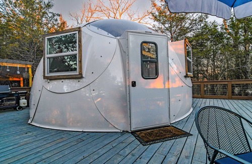 Greeneville Cabin | Delightful off-grid geodesic dome in charming Greeneville perfect for getaway