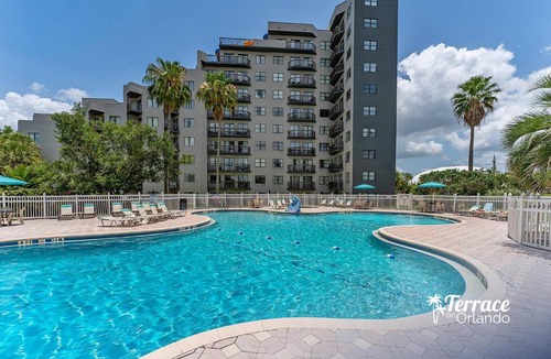Southwest Orlando Apartment | Delightful Studio Condo with Garden View Balcony 7 Mins to Universal