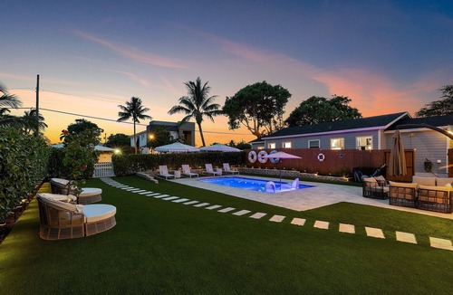 Delray Beach House | Delray Beach Pool & Hot Tub Compound, Sleeps 11