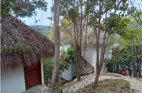 San Agustinillo House | Deluxe Double Room with balcony and sea view