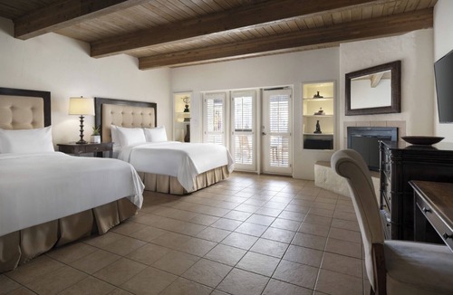 Borrego Springs Hotel | Deluxe Poolside Room, La Casa Del Zorro Resort, Gourmet Dining, Yoga Studio