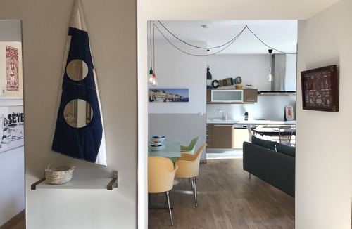 Sete Apartment | Deluxe three bedrooms flat in Sete front of "royal canal"