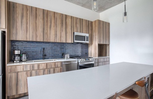 Near West Side Apartment | Deluxe West Loop 1BR w/Rooftop, Gym & Grills, nr Park, by Blueground