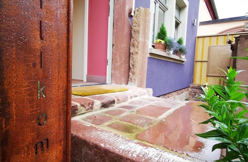 Marktheidenfeld Apartment | Der einstige HEUSCHOBER in der Hofstallung, 2-geschossiges Deluxe-Maisonette-Apartment