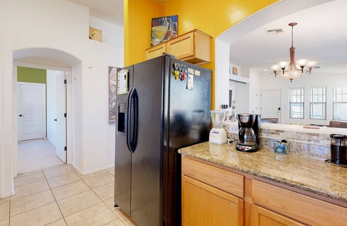 Power Ranch House | Desert oasis with an enclosed yard, firepit, washer/dryer, and central AC