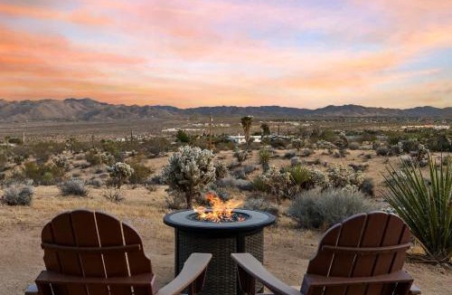 Yucca Valley House | Desert Roots Ranch Views Fire Pit Near JTNP