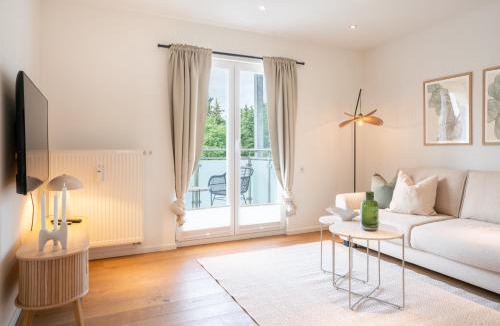 Wolfsburg Apartment | Design Apartment Wolfsburg II, mit Terrasse Smart TV, HighSpeed WLAN, Nespresso Maschine