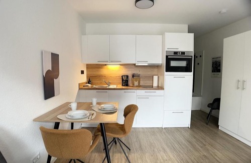 Metzingen Apartment | Design Vogue Apt-Zentrum-Outlet-Aufzug-WM