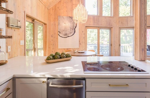 New Buffalo Cabin | Designer A-Frame Cabin at the Lake! #BetterAtTheCabin