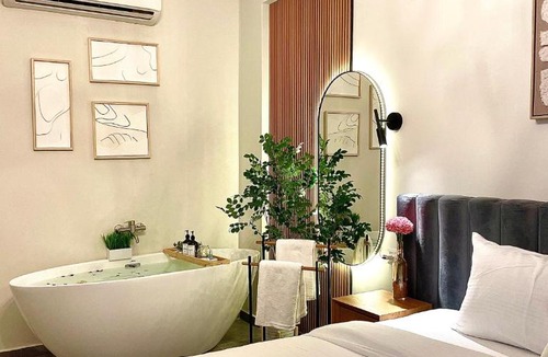 Haifa Apartment | Designer Apartment with SPA complex & Jacuzzi near Bahai Garden Haifa