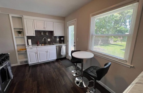 Livonia House | Designer Detroit Retreat 3BR with Game Room