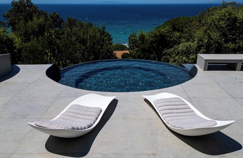 Punta Ala Villa | Designer villa with panorama, welness, hot tub, cinema, beach