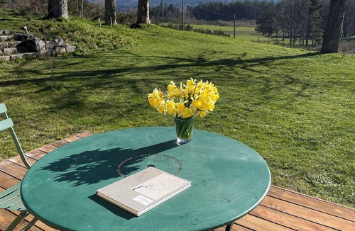 Le Chambon-sur-Lignon Apartment | Detached gîte renovated in 2025, cosy for 2 people, peaceful setting with forest views.