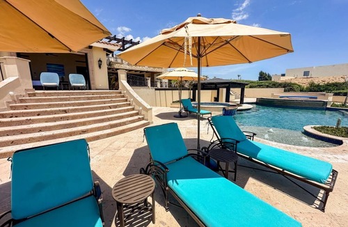 Los Cabos Villa | Diamante Beach Estate Villa-Private Resort-Style Escape on Golf Course