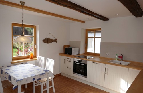 Lubbenau/Spreewald House | Die Scheune: Spreewaldblockhaus in Lehde mit Kamin, Sauna und eigenem Hafen