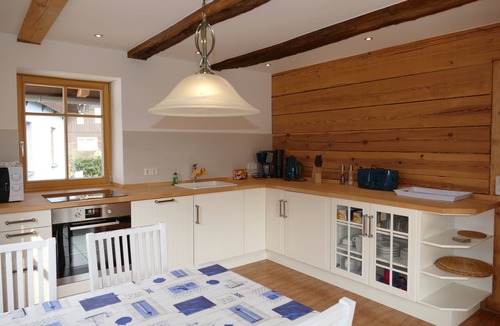 Lubbenau/Spreewald House | Die Scheune: Spreewaldblockhaus in Lehde mit Kamin, Sauna und eigenem Hafen
