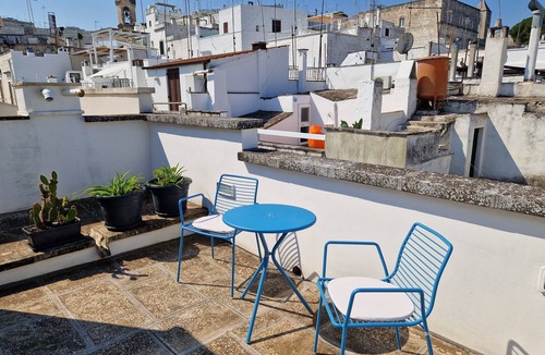 Ostuni House | Dimora Maria Chiara with panoramic terrace and sea view
