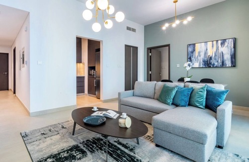 Bur Dubai Apartment | Direct Dubai Mall Access from Downtown Views 1 -Burj View from Swimming pool