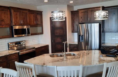 Arnolds Park Condo | Direct Lakeside View, 3 Bed, 2 Bath Condo at Bridges Bay