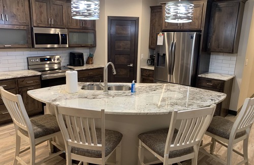 Arnolds Park Condo | Direct Lakeside View, 3 Bed, 2 Bath Condo at Bridges Bay