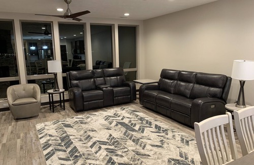 Arnolds Park Condo | Direct Lakeside View, 3 Bed, 2 Bath Condo at Bridges Bay