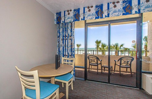 Myrtle Beach House | Direct Oceanfront Suite - Ocean Reef 201 Sleeps 4!