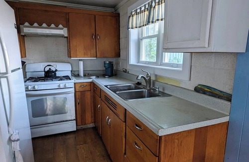 Northport House | Direct waterfront on Grand Traverse Bay , firepit, grill, large yard, dog ok