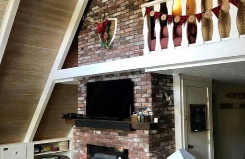 Antrim Ski Chalet | Direct Waterfront, Year-Round, A-Frame Cabin