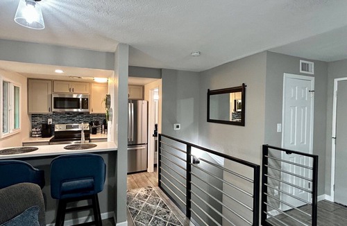 Tucson Condo | Discover cozy modern chic living in this newly renovated split-level condo!