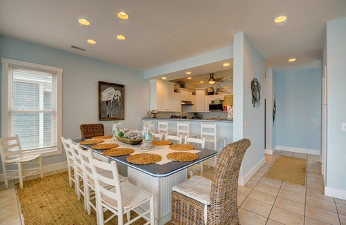 North Topsail Beach House | Discover Ocean Song—5BR beachfront home in North Topsail Beach, perfect for 15 guests!