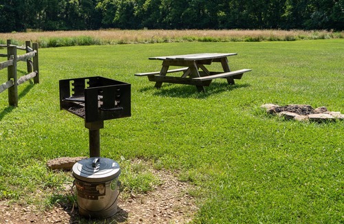 Rileyville Cabin | Discover Shenandoah River steps away! Cozy 2-bedroom Luray cabin.