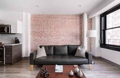 Historic Core Apartment | Distinguished Loft-Style Home w/Modern Kitchen