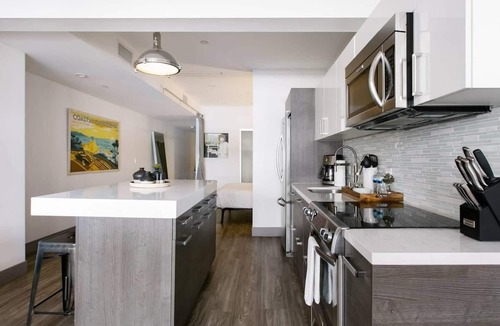 Historic Core Apartment | Distinguished Loft-Style Home w/Modern Kitchen