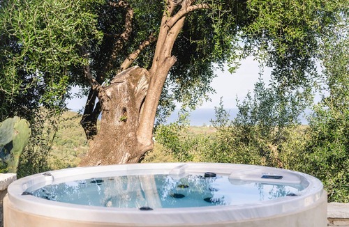 Peroulion Villa | Divine Corfu Villa Kallisti, 4BDR, Private Pool and Hot Tub, Sea Views