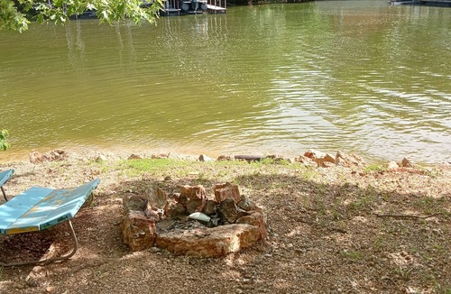 Lake of the Ozarks RV Rental | DnD Campground Site #4 Primitive Lake Front Camping