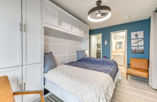 Lake Wissota Apartment | Dock, Deck & View: Lakefront Chippewa Falls Studio