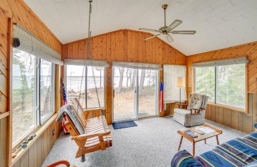 Gould City House | Dock & Fire Pit: Lakefront Cottage in Gould City!
