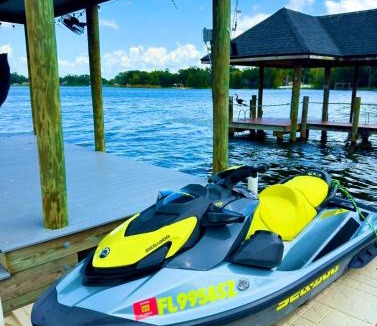 Egypt Lake-Leto House | Dockside Oasis & Private Beach - Hot Tub - Jet Ski