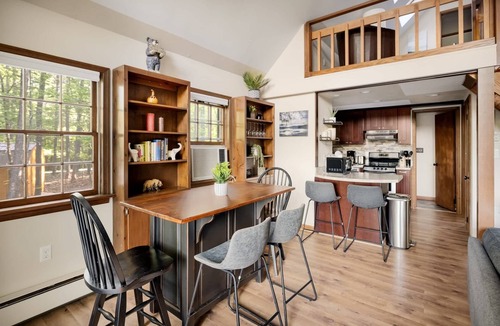 Berkeley Springs Ski Chalet | Dog-Friendly Chalet w/Hot Tub, Fire Pit & Deck