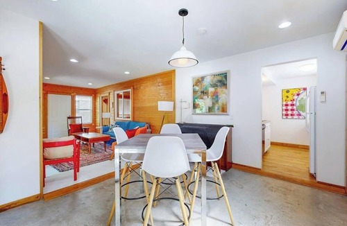 Brevard House | Dog-friendly downtown retreat with 2 kitchens & large fenced yards