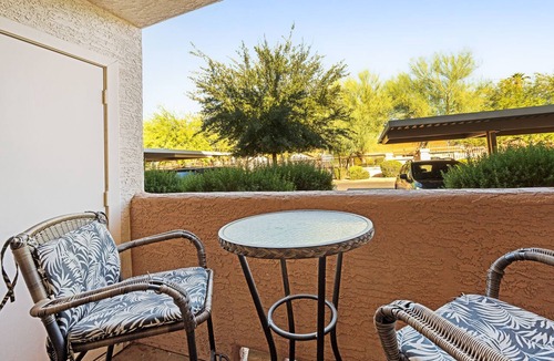 Maryvale Condo | Dog-friendly ground-floor condo with patio, pool, hot tub & gym