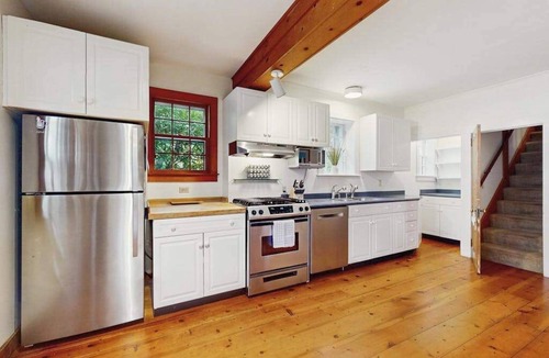 Barnstable House | Dog-friendly historic home with yard, games, grill, children's items, W/D, & AC