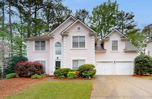 Lawrenceville House | Dog-friendly home with pool access plus a sunroom, washer/dryer, & AC